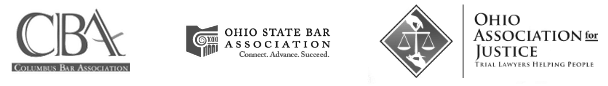 Some associations we're affiliated with are Columbus Bar, Ohio State Bar, and Ohio Association for Justice 